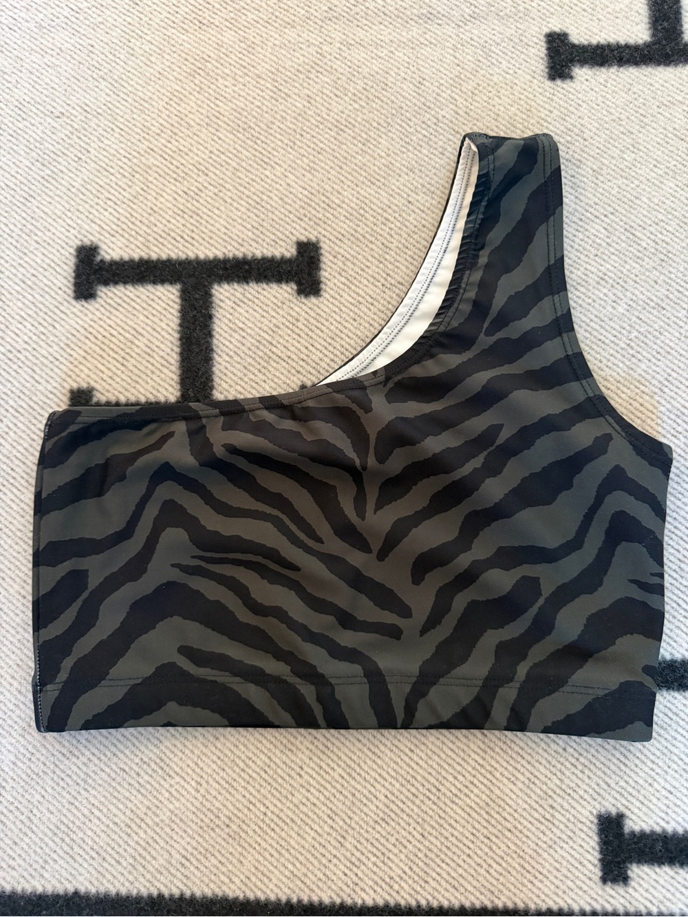 Year of Ours One Shoulder Spots Top